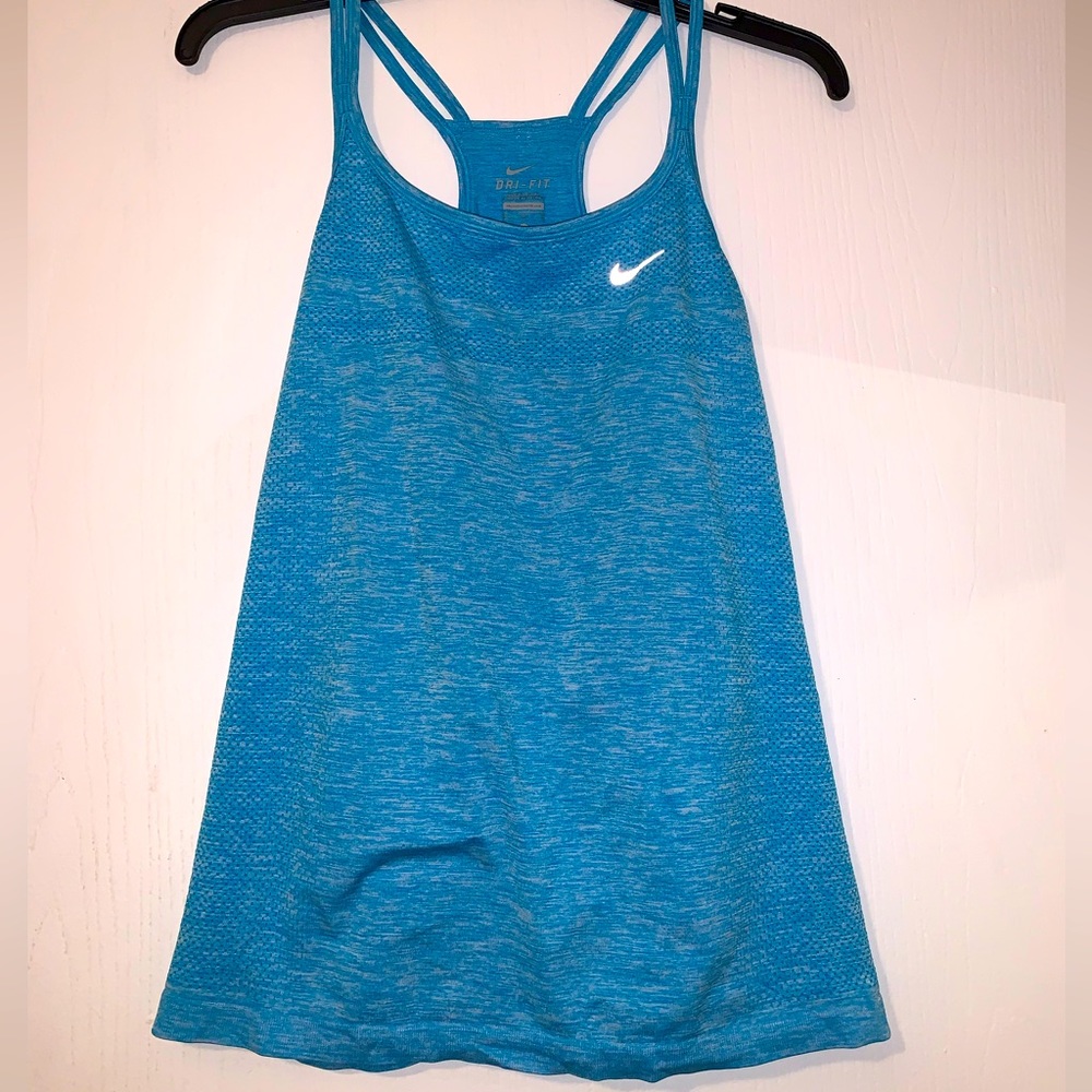 Light Blue Womens Nike Tank